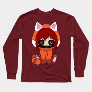 creepypasta red panda (nurse ann) Long Sleeve T-Shirt